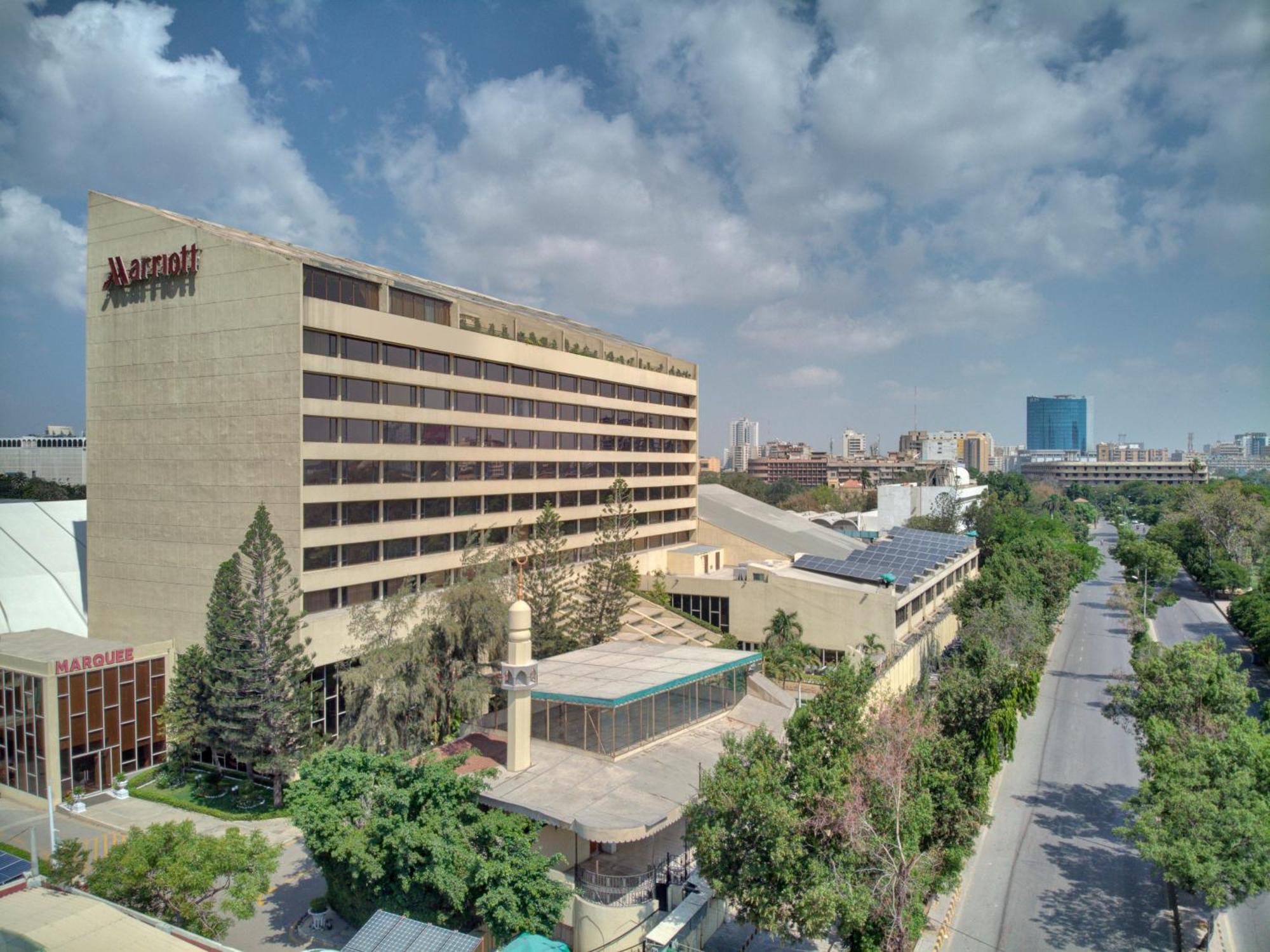 Karachi Marriott Hotel Buitenkant foto