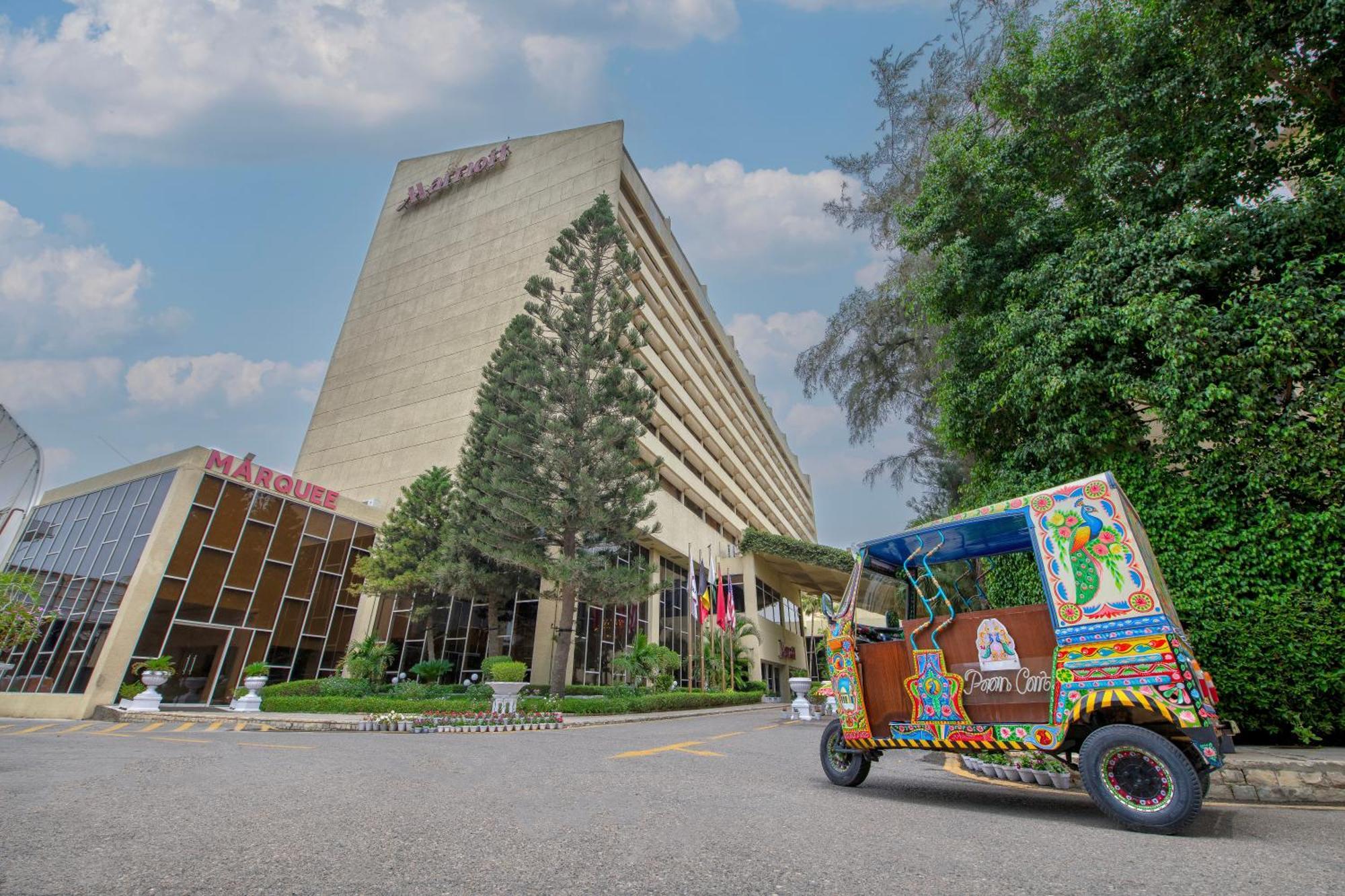 Karachi Marriott Hotel Buitenkant foto