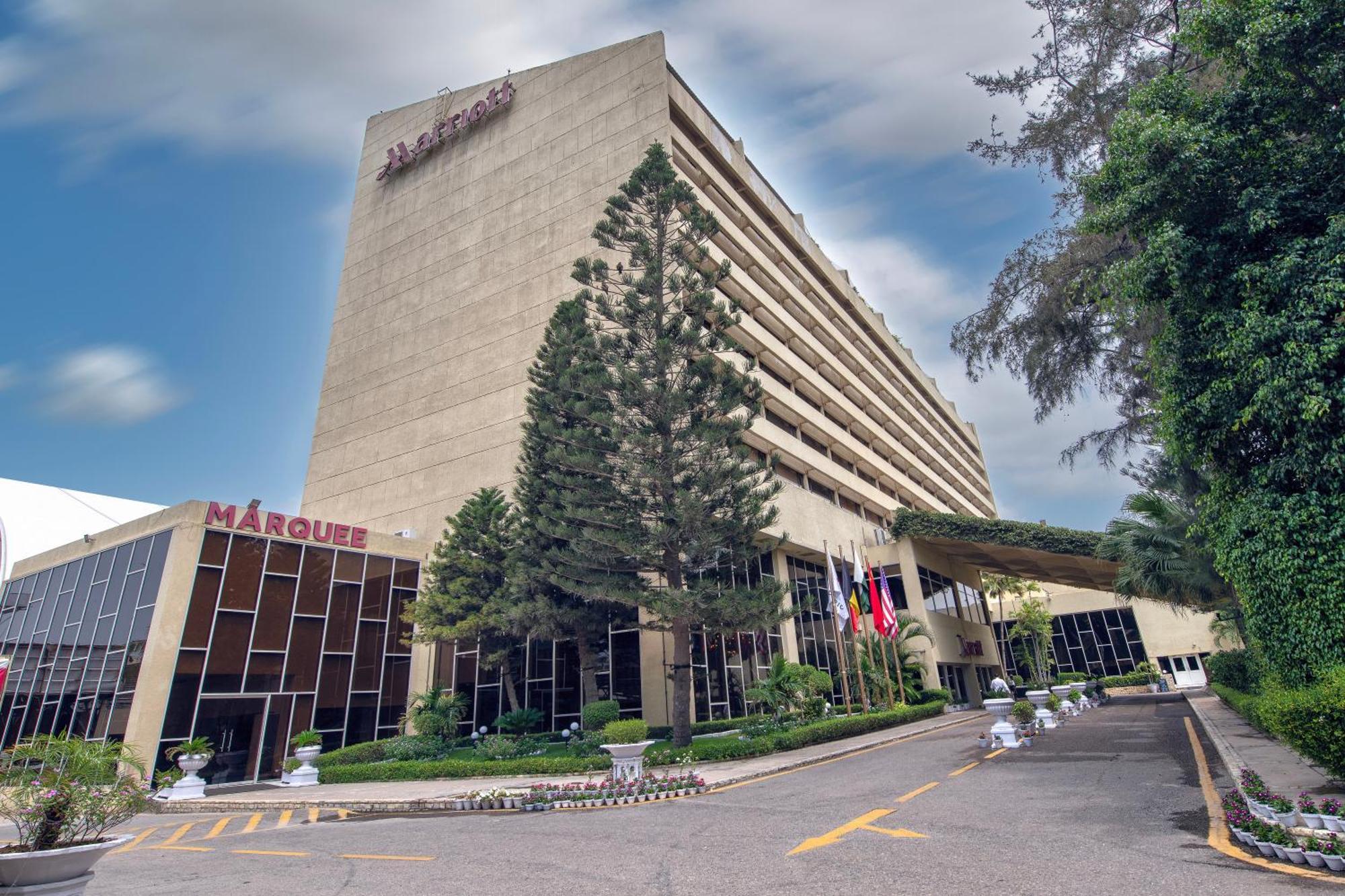 Karachi Marriott Hotel Buitenkant foto
