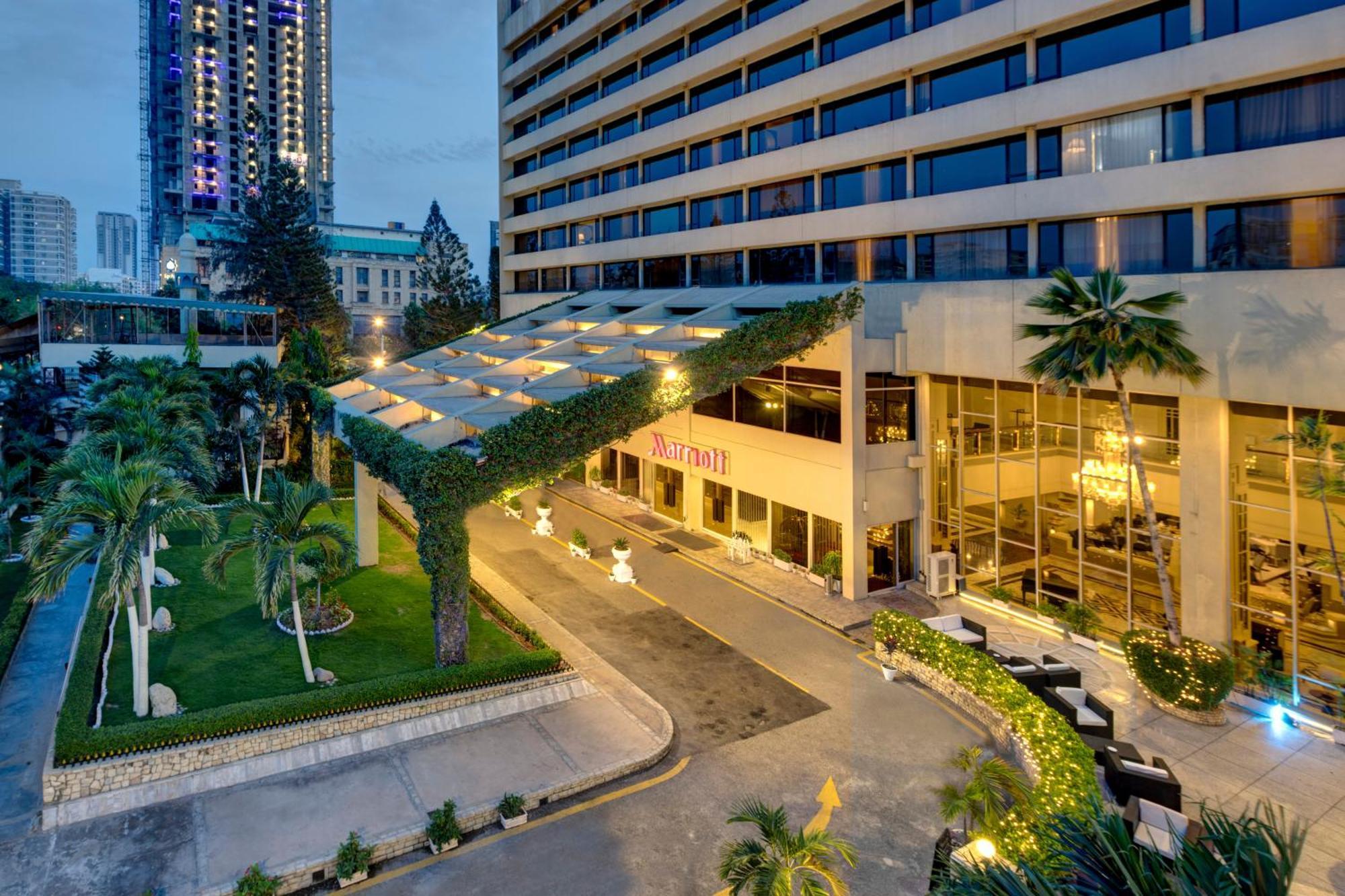 Karachi Marriott Hotel Buitenkant foto