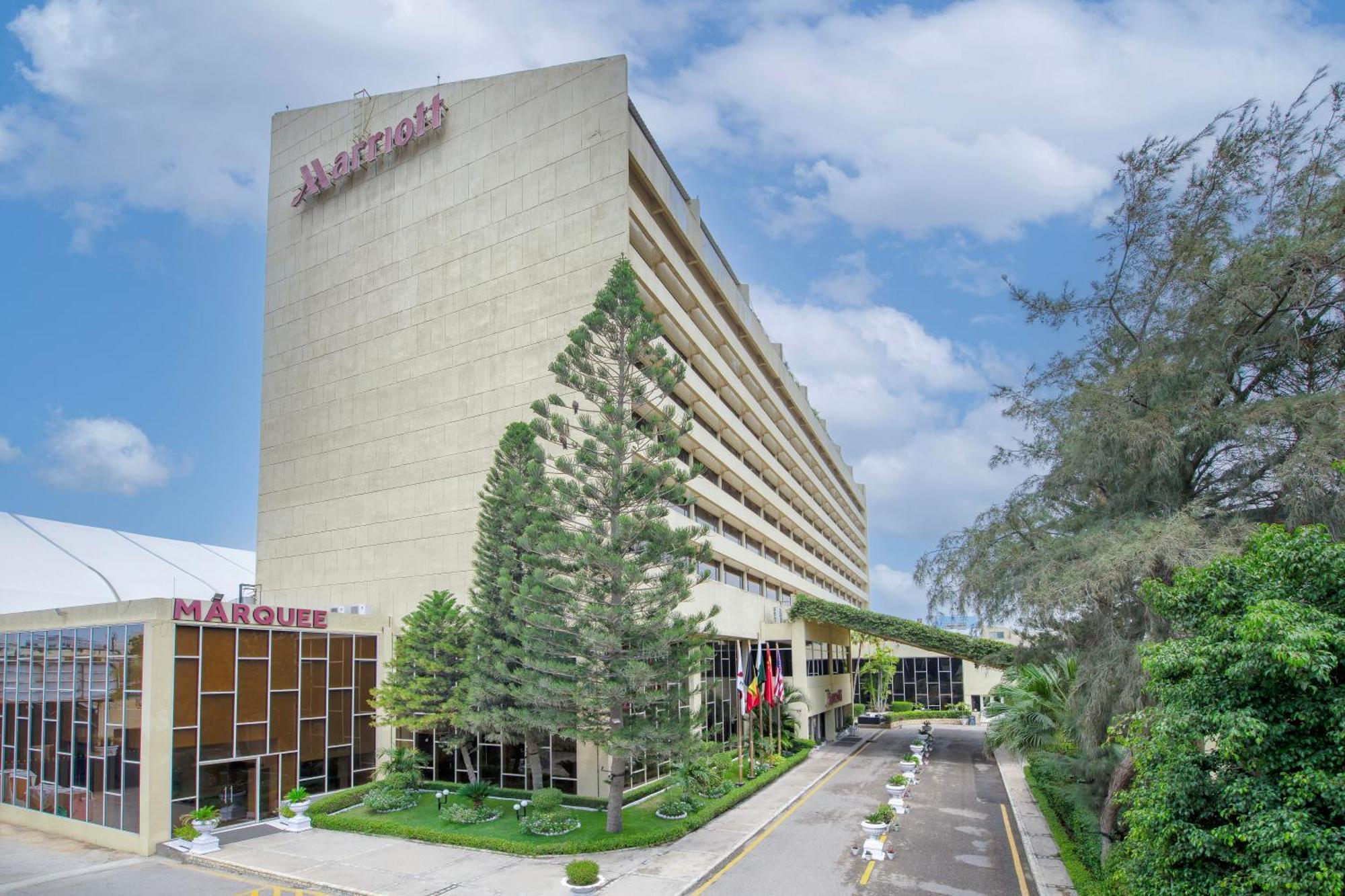 Karachi Marriott Hotel Buitenkant foto